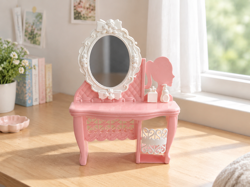 Mini Doll Dressing Table Toy · Details