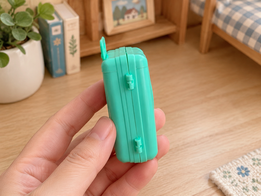 Mini Doll Rolling Suitcase Toy · Details