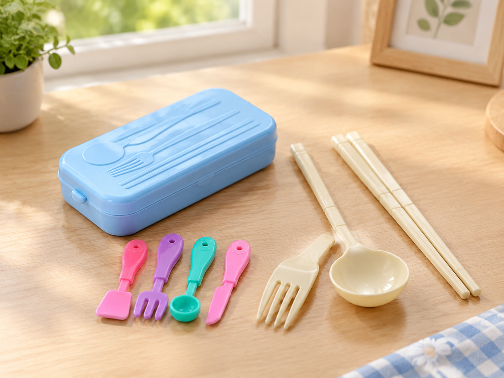 Mini Pretend Kitchen Cutlery Play Set · Details