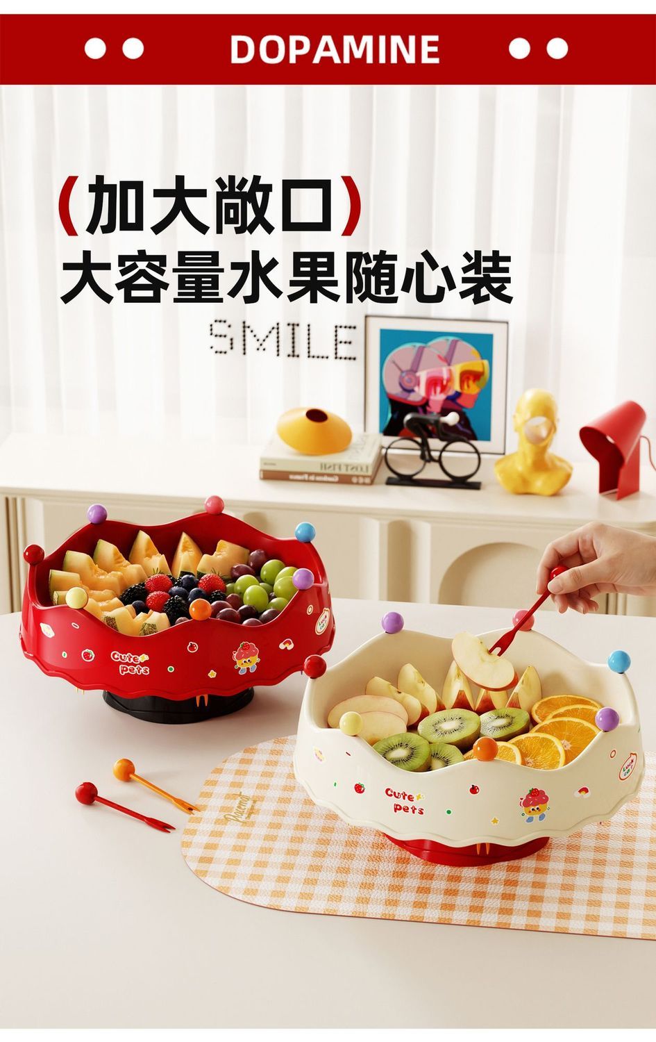 Crown Fruit and Snack Tray