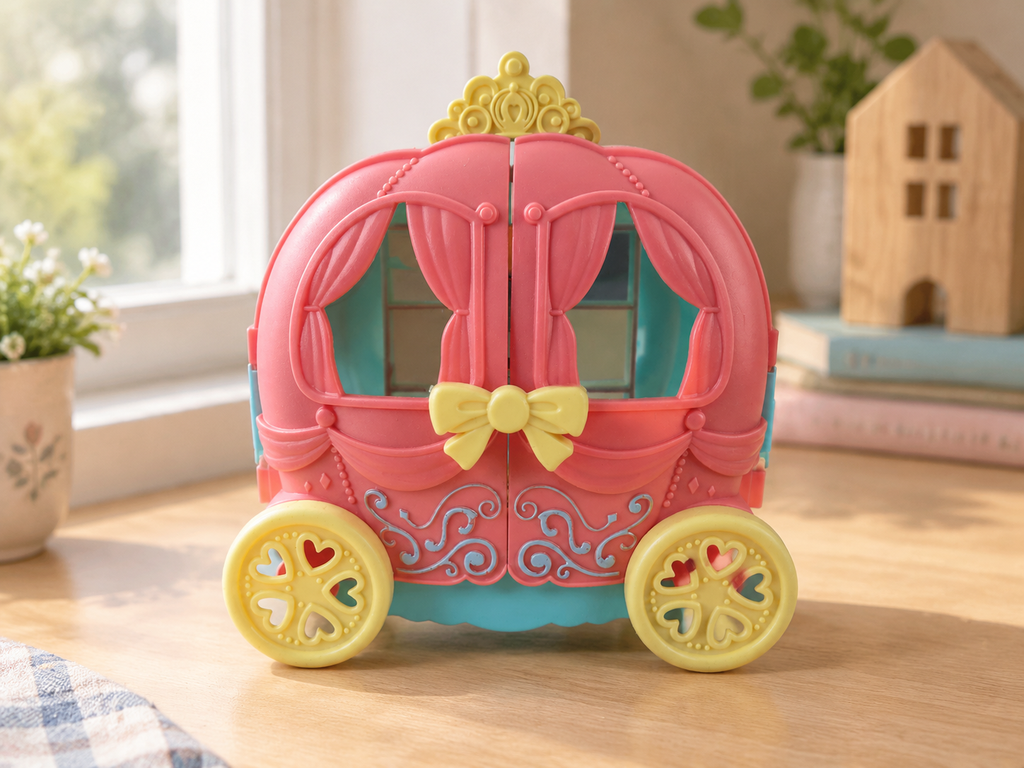 Mini Pumpkin Carriage Doll Toy · Details