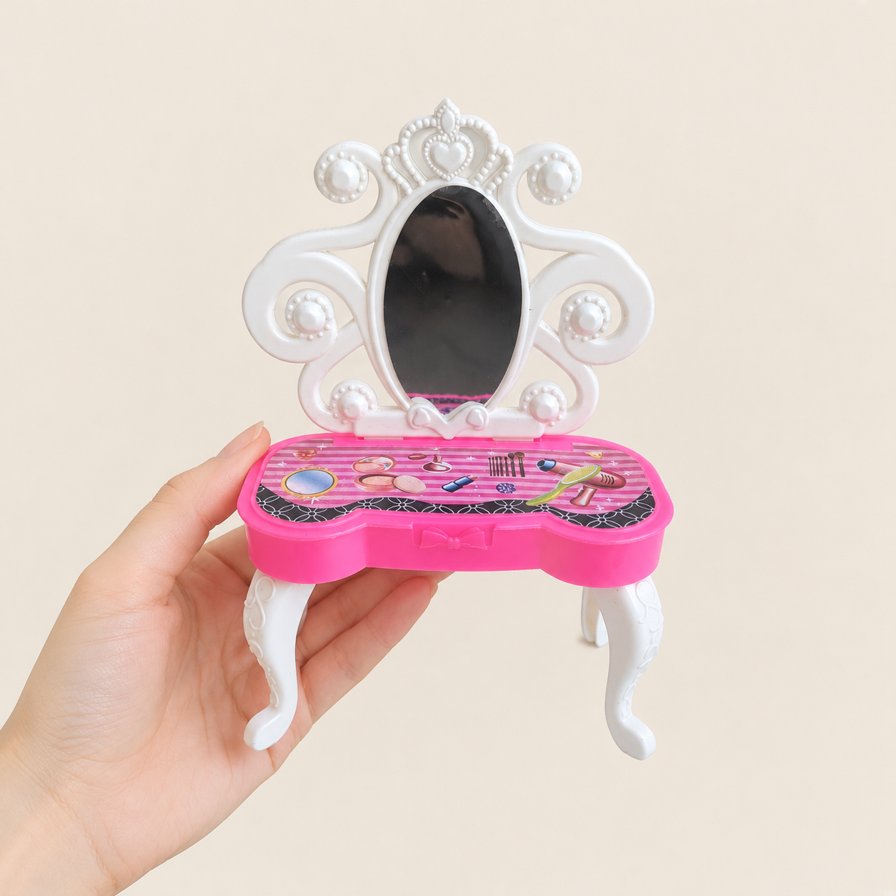 Pretend Doll Vanity Table Toy