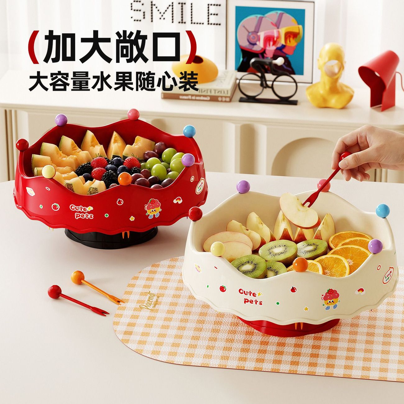 Crown Fruit and Snack Tray