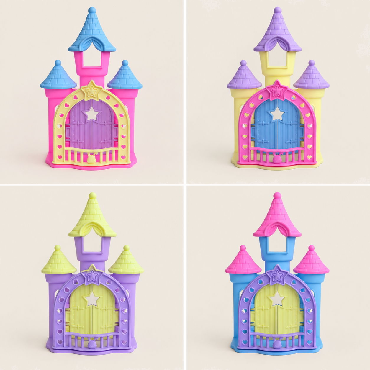 Mini Doll Castle Toy