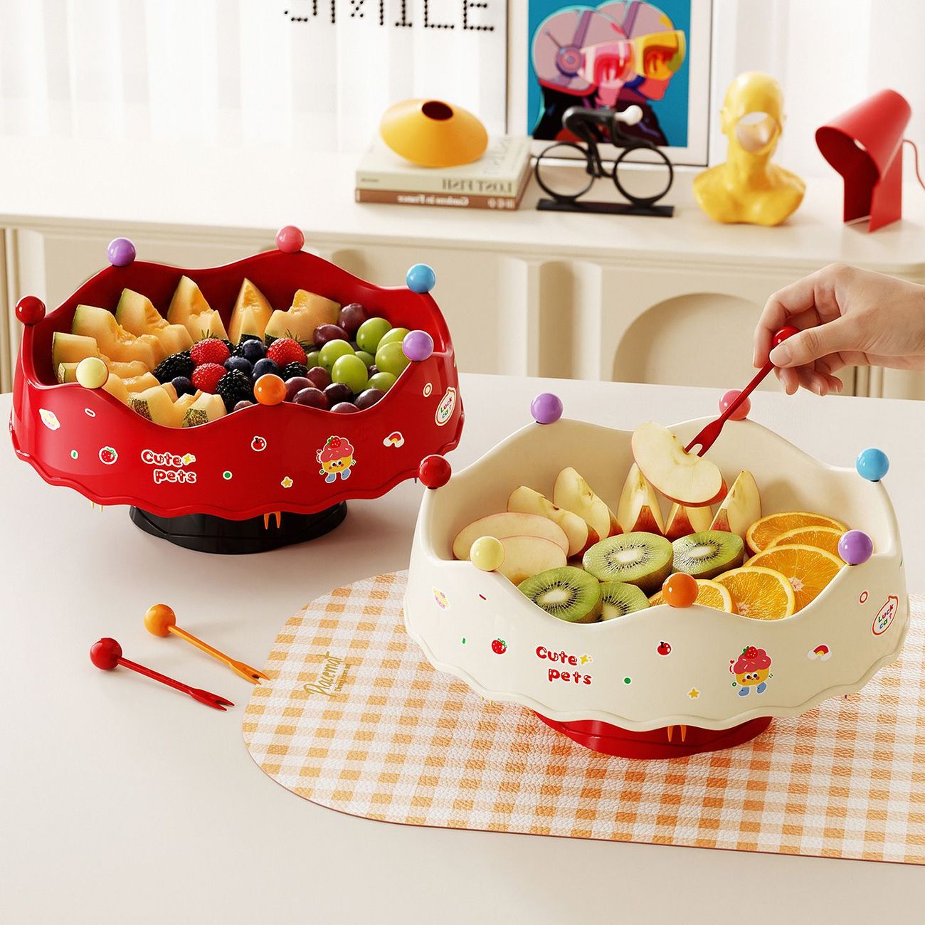 Crown Fruit and Snack Tray