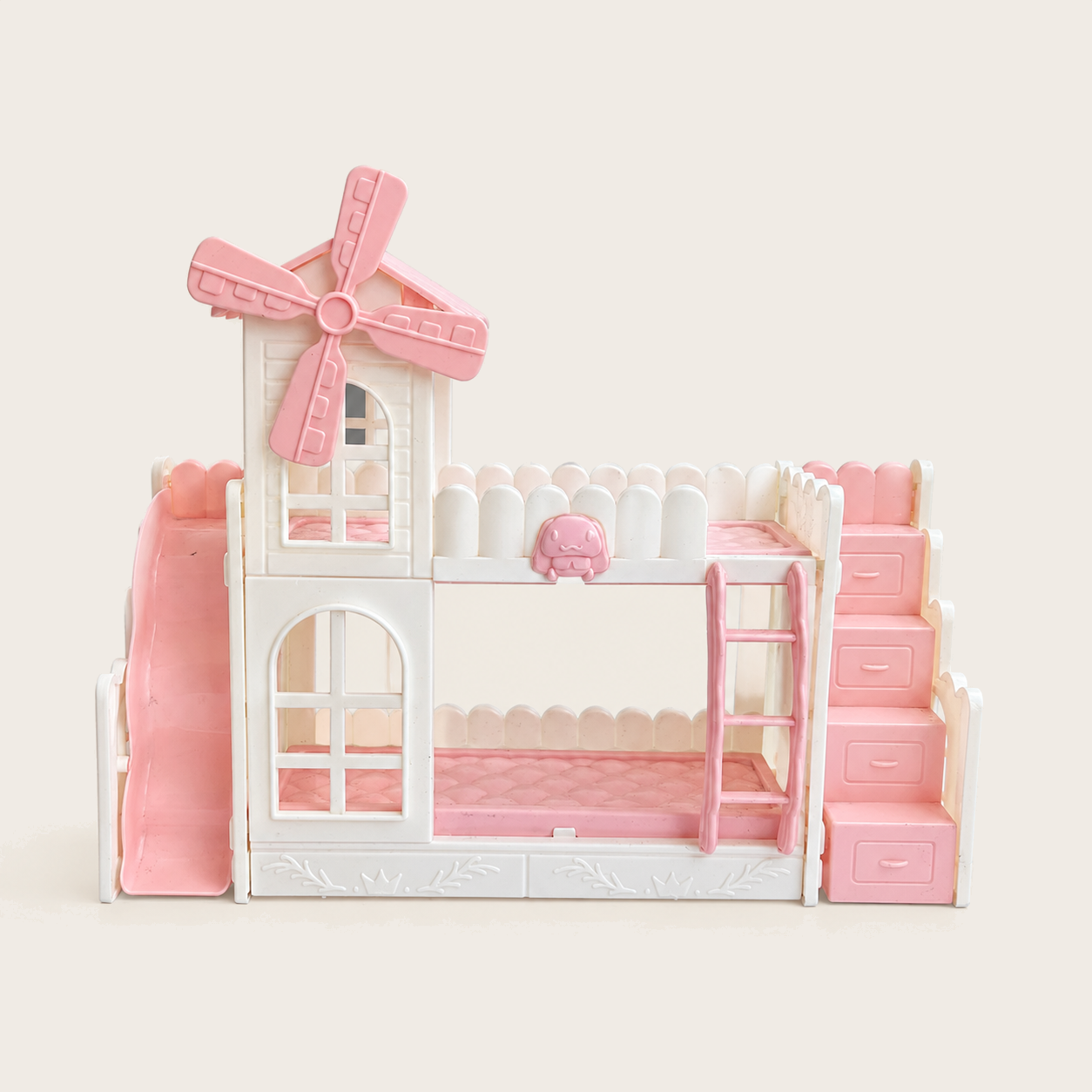 Windmill Style Doll Bunk Bed Toy