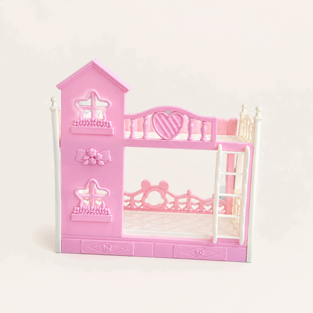 Mini Doll Bunk Bed Toy