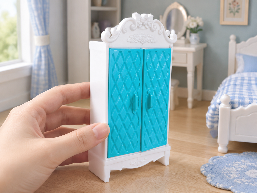 Mini Doll Wardrobe Toy · Details